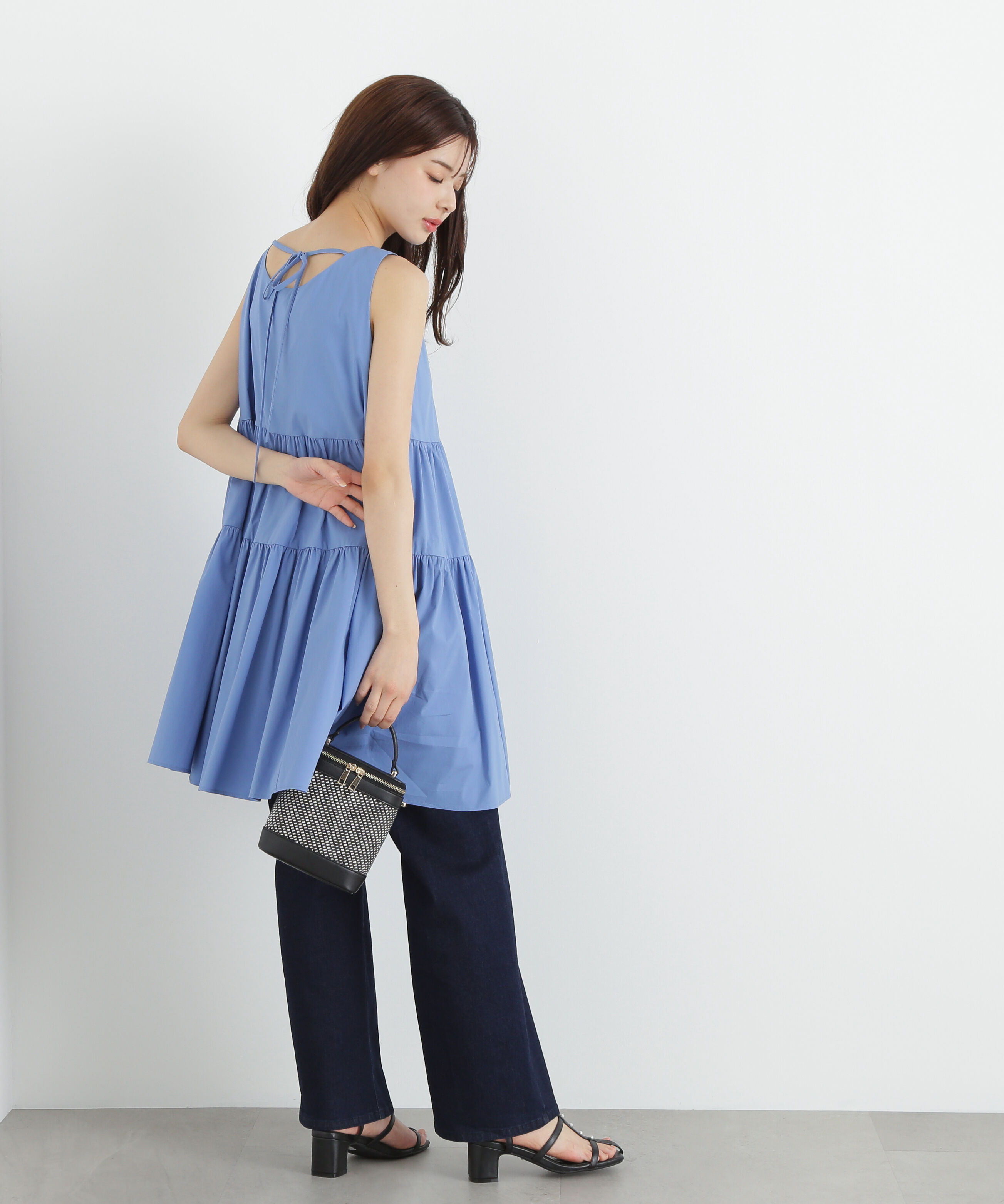 PROPORTION BODY DRESSING「《EDIT COLOGNE》ティアードミニワンピース」|ワンピース|