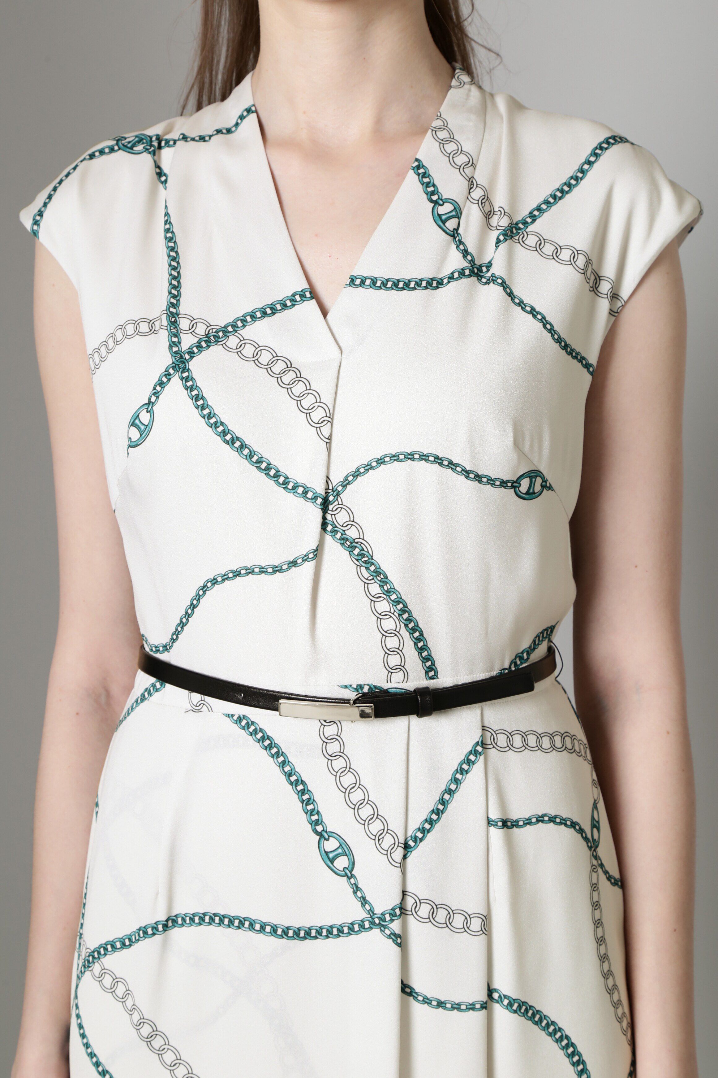  「[URBAN PRECIOUS]チェーンプリントワンピース」|ワンピース|