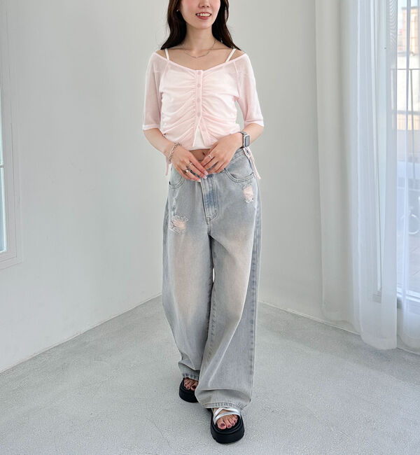 archives「レイヤードカットＳＥＴ　ＴＯＰＳ　５Ｓ」|カーディガン|