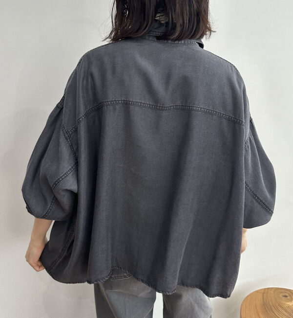 Doux archives「ソフトデニムオーバーシャツ」|シャツ・ブラウス|