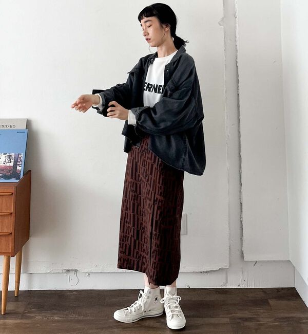 Doux archives「ソフトデニムオーバーシャツ」|シャツ・ブラウス|