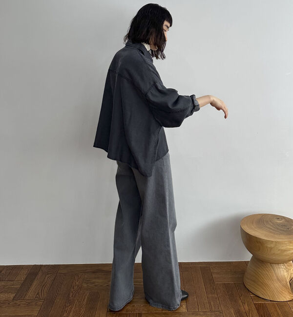 Doux archives「ソフトデニムオーバーシャツ」|シャツ・ブラウス|