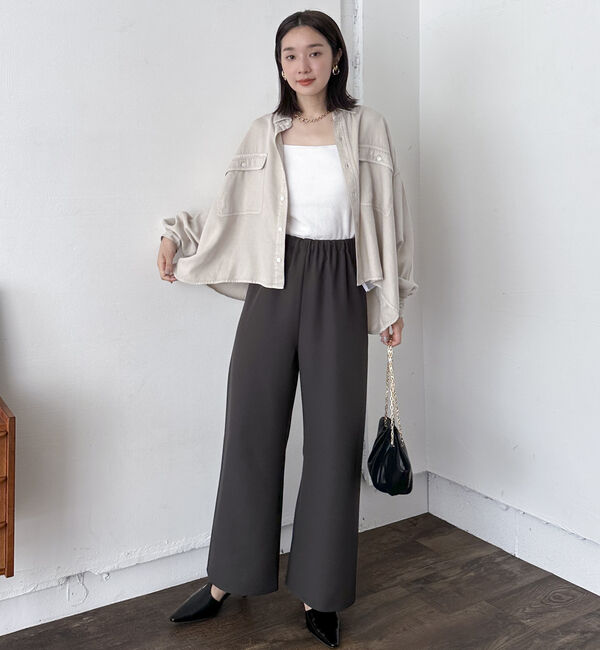 Doux archives「ソフトデニムオーバーシャツ」|シャツ・ブラウス|