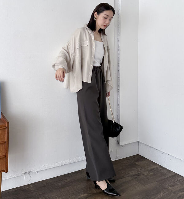 Doux archives「ソフトデニムオーバーシャツ」|シャツ・ブラウス|