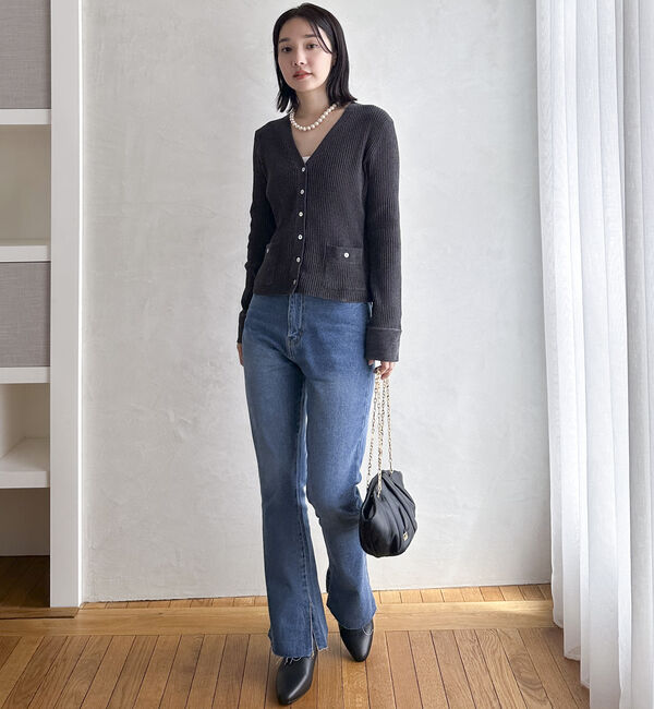 Doux archives「モールニットカーディガン」|カーディガン|