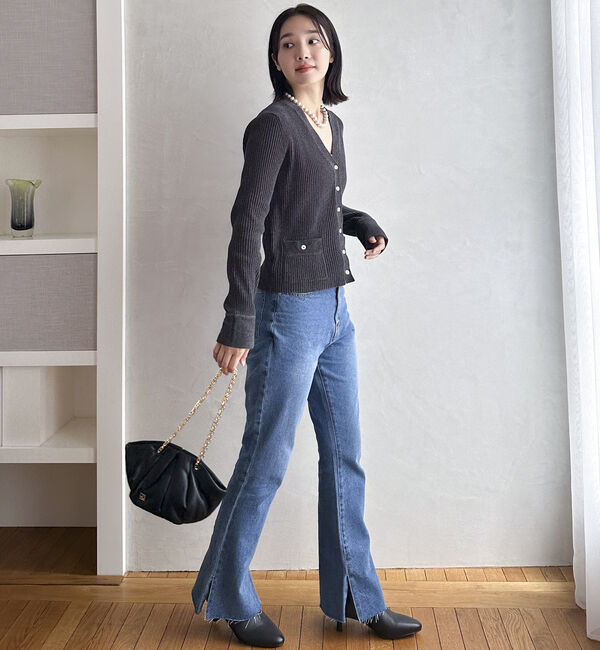 Doux archives「モールニットカーディガン」|カーディガン|