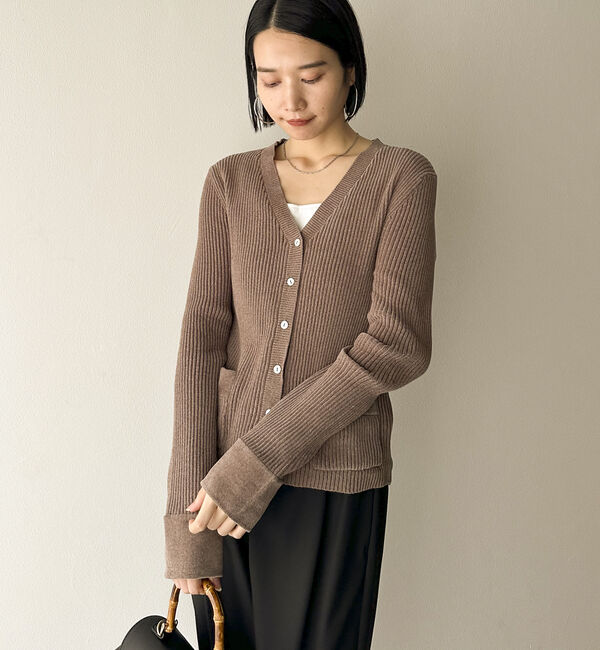 Doux archives「モールニットカーディガン」|カーディガン|