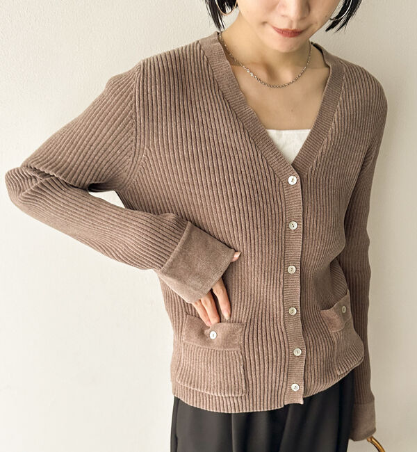 Doux archives「モールニットカーディガン」|カーディガン|