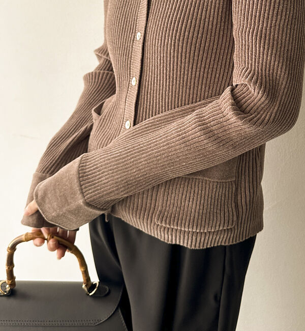 Doux archives「モールニットカーディガン」|カーディガン|