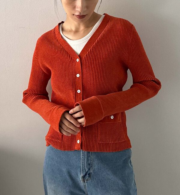 Doux archives「モールニットカーディガン」|カーディガン|