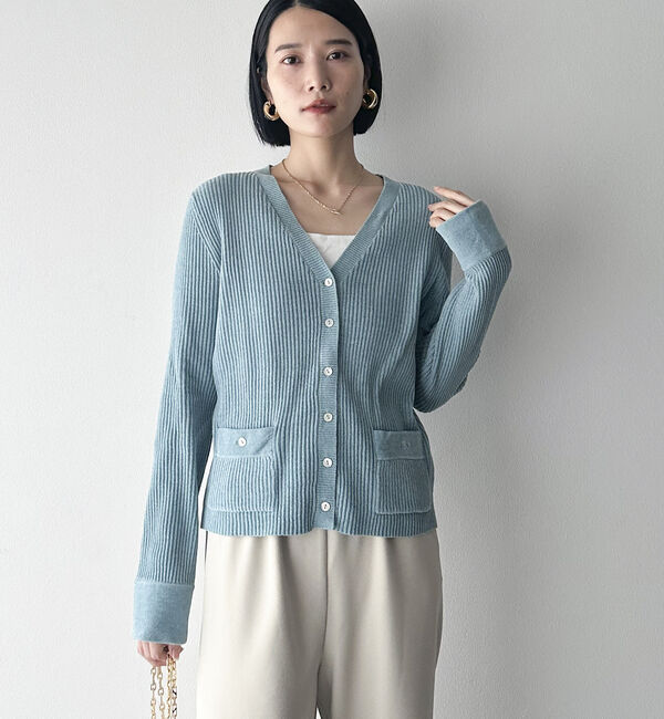 Doux archives「モールニットカーディガン」|カーディガン|