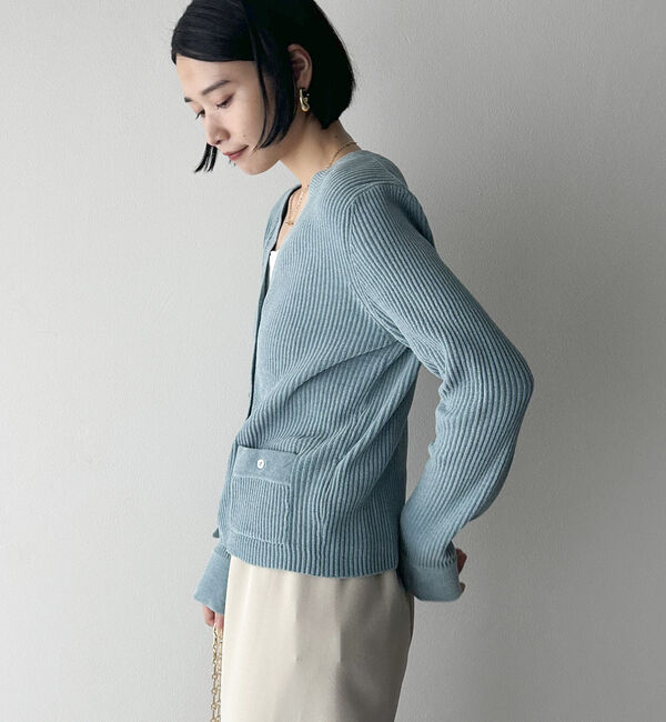 Doux archives「モールニットカーディガン」|カーディガン|