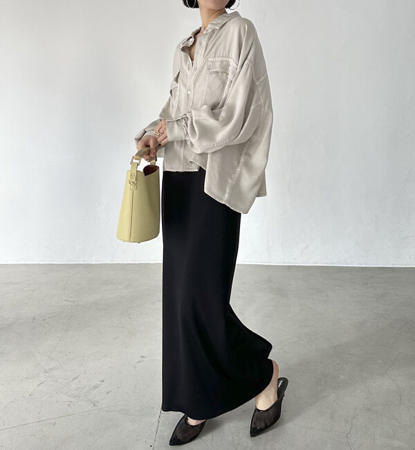 Doux archives「ソフトデニムオーバーシャツ」|シャツ・ブラウス|