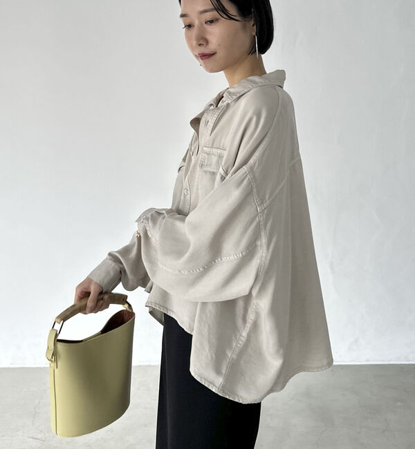 Doux archives「ソフトデニムオーバーシャツ」|シャツ・ブラウス|