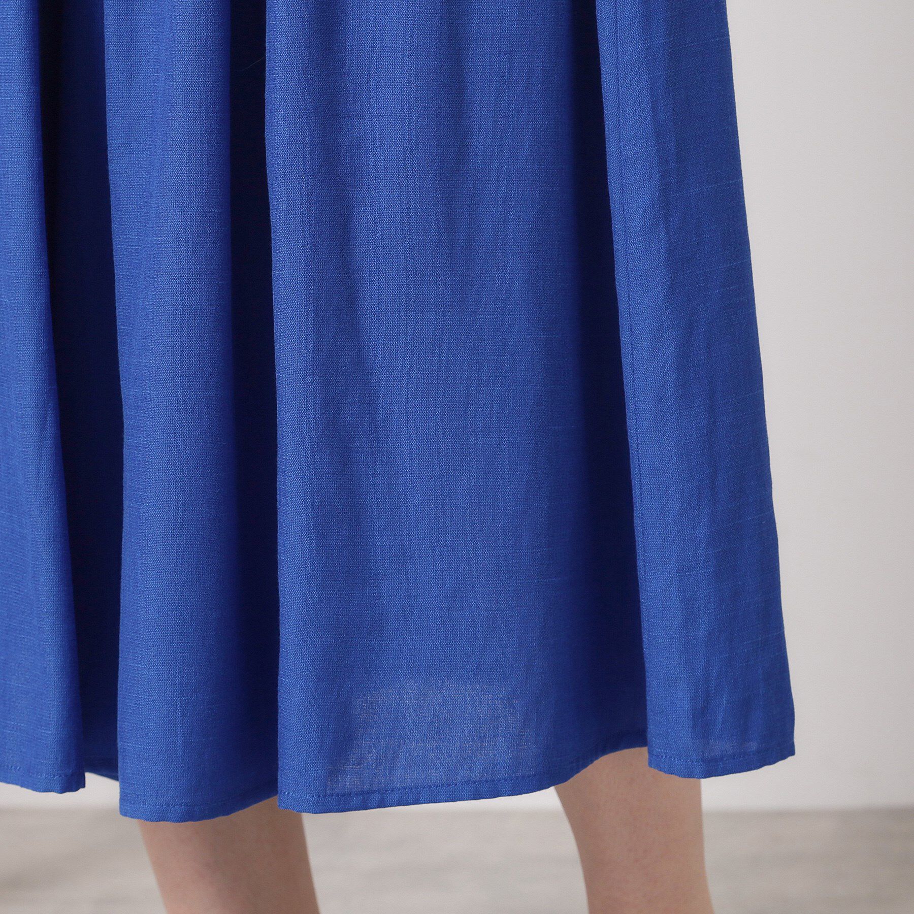 ITS&rsquo;DEMO「【さらりタッチ／ウエストゴム／手洗い可】強撚スラブスカーチョ」|その他|