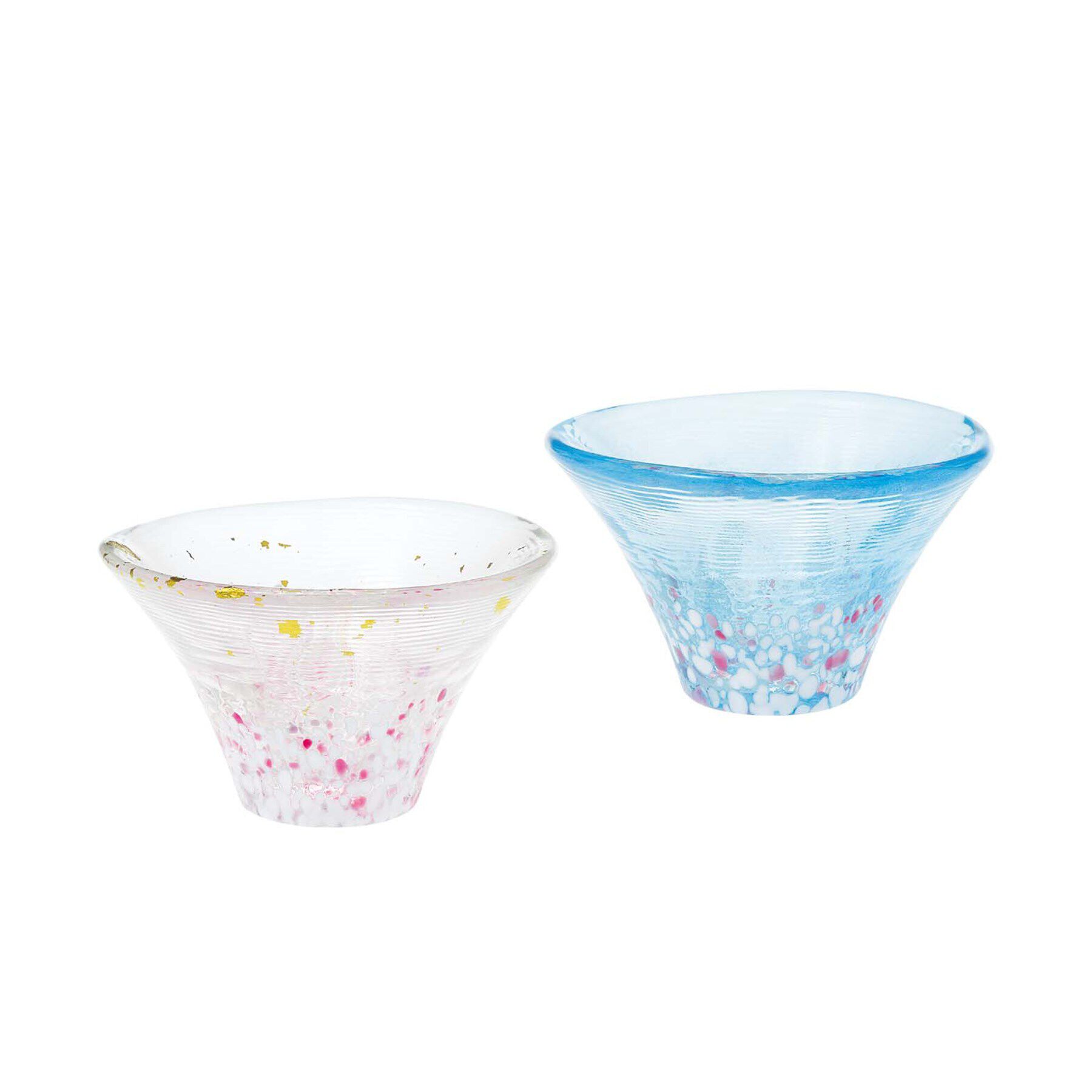 212 KITCHEN STORE「◆招福杯 桜富士 冷酒杯揃え (淡桜・晴桜)」|グラス・マグカップ|