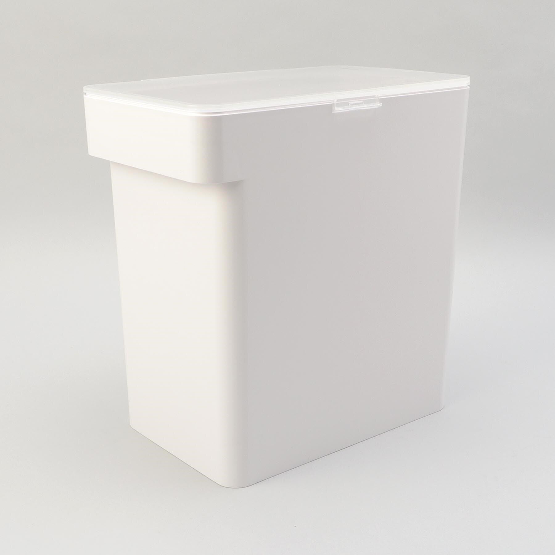 212 KITCHEN STORE「密閉米びつ タワー 10kg 計量カップ付 WH 山崎実業 ＜tower タワー＞」|食器・キッチングッズ|