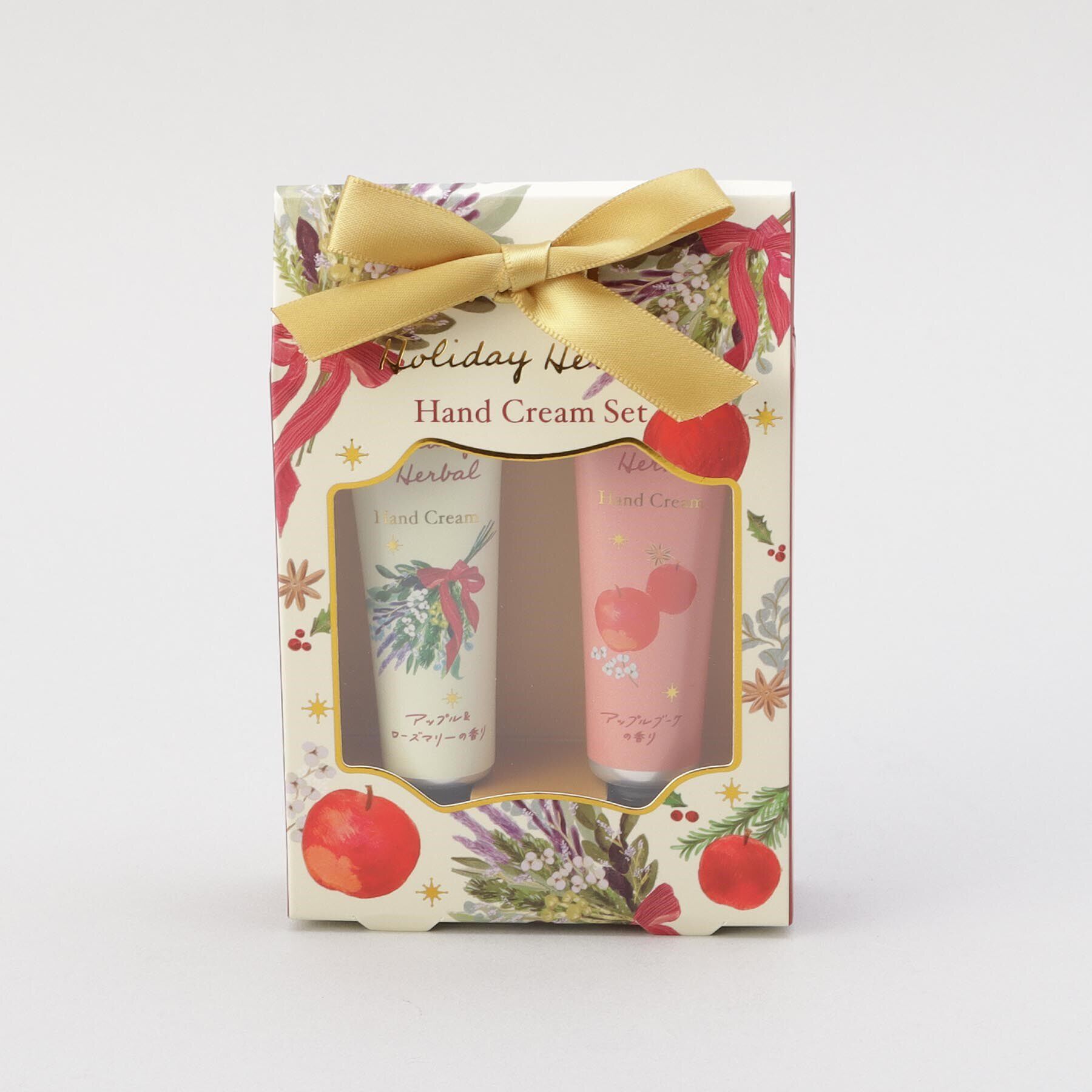 212 KITCHEN STORE「ホリデーハーバル ハンドクリーム2Pセット アップル＆ローズマリー RD」|マッサージ・ボディスクラブ|