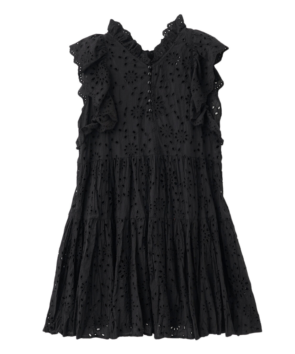 【新品未使用タグ付き】COCO DEAL エンブロイダリーティアードミニワンピー エンブロイダリーティアードミニワンピース（COCO DEAL）｜ルミネの