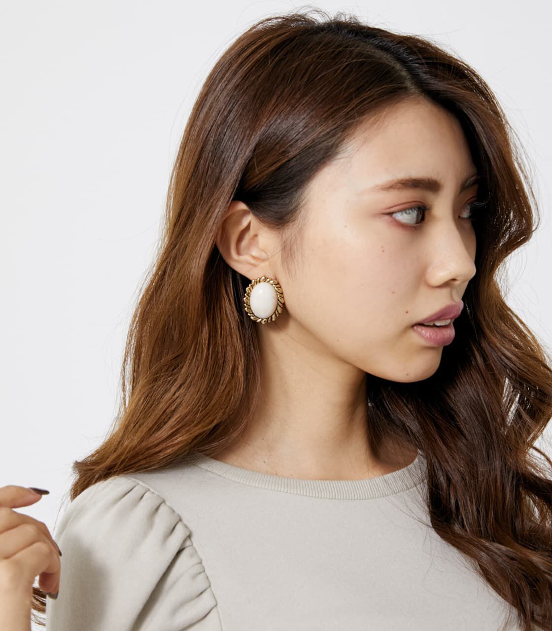 rienda「アンティークサークルピアス」|ピアス|