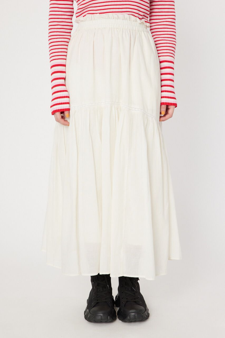 RODEO CROWNS「レースキリカエコットンフレアスカート」|スカート|