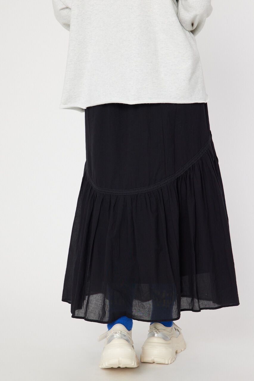 RODEO CROWNS「レースキリカエコットンフレアスカート」|スカート|