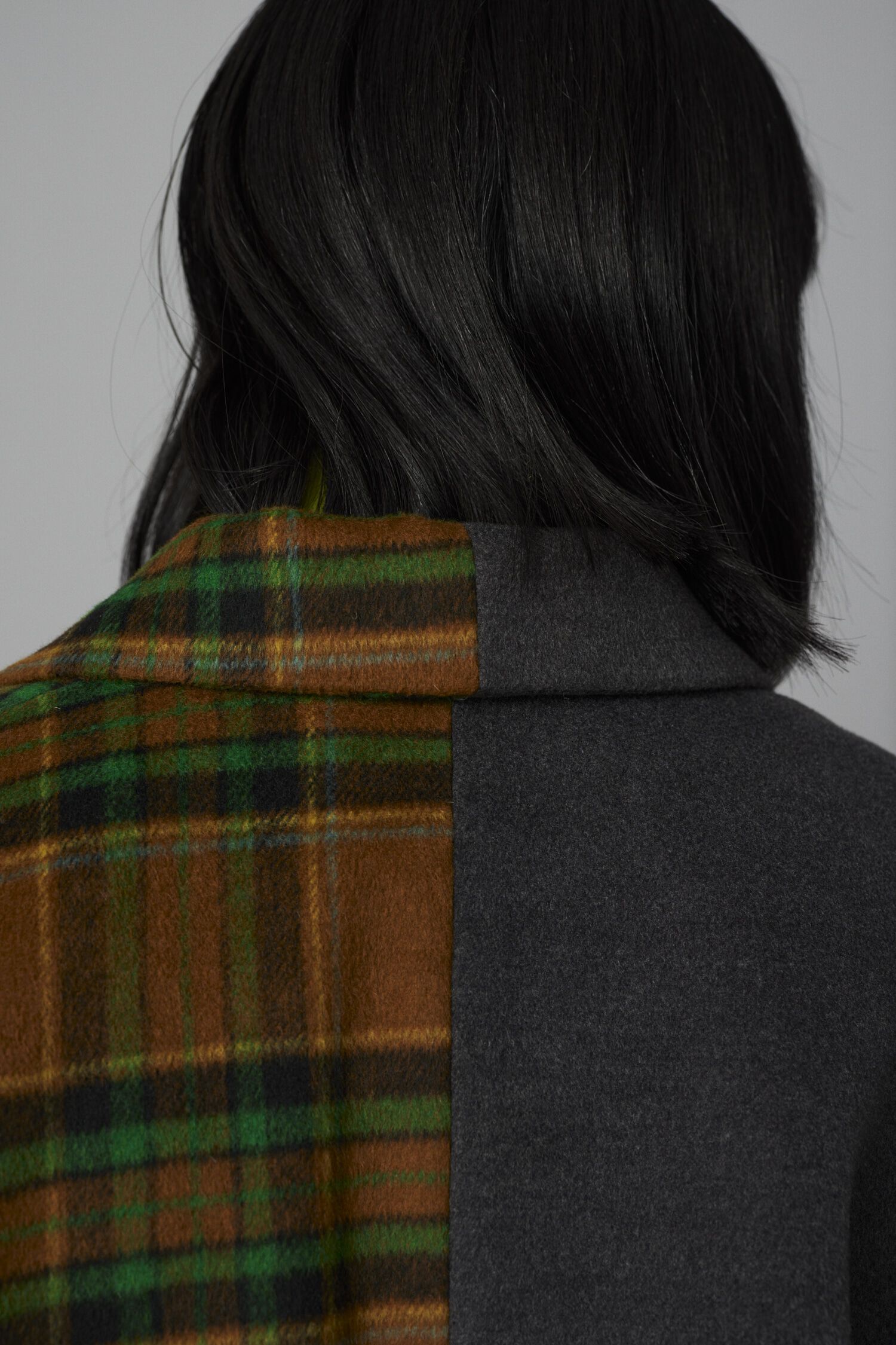 HeRIN.CYE「Bi color asymmetry jacket」|その他|