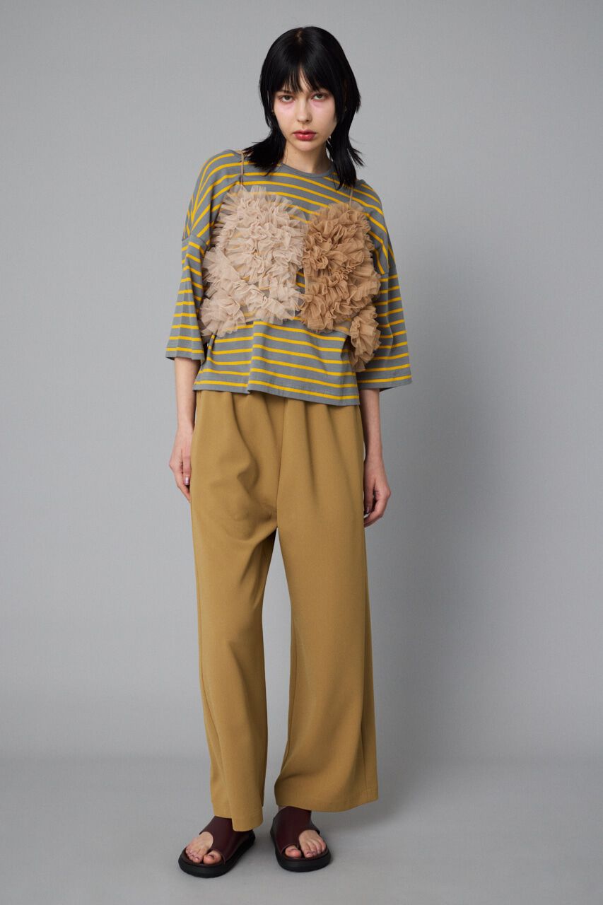 HeRIN.CYE「Bi color many frill bustier」|キャミソール|