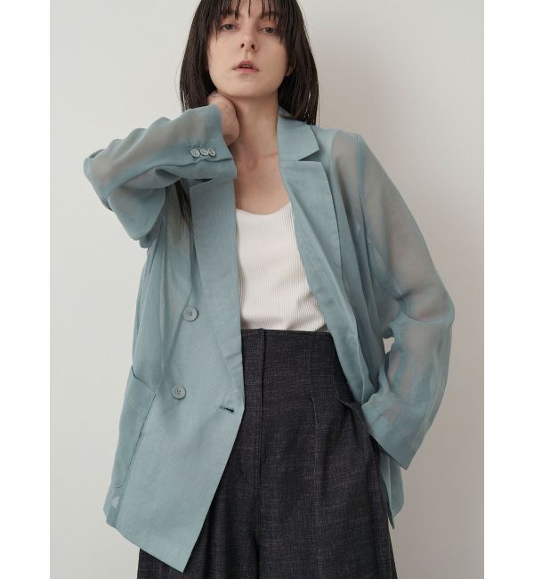 ELENDEEK「SHEER JK」|テーラードジャケット|