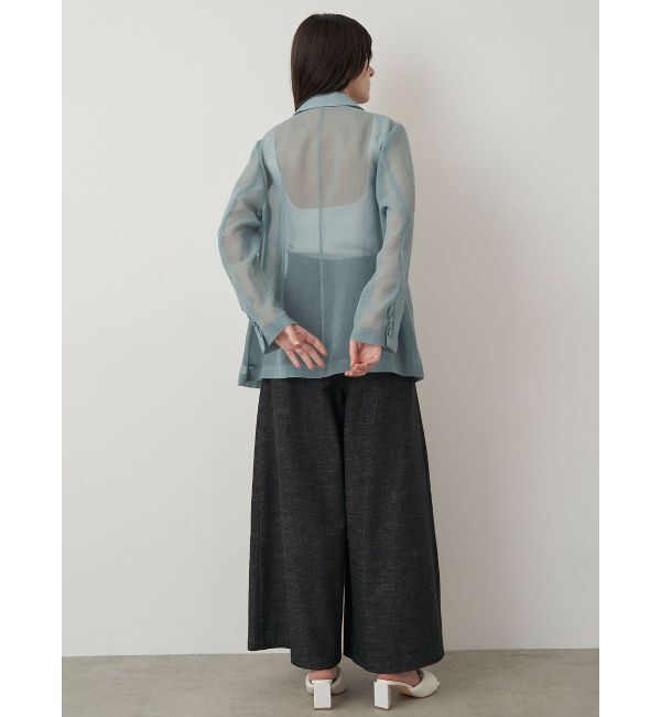 ELENDEEK「SHEER JK」|テーラードジャケット|