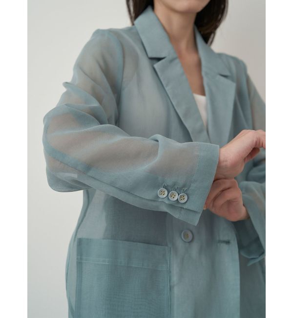 ELENDEEK「SHEER JK」|テーラードジャケット|