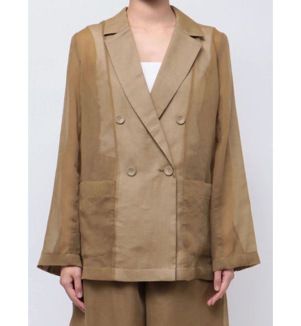 ELENDEEK「SHEER JK」|テーラードジャケット|