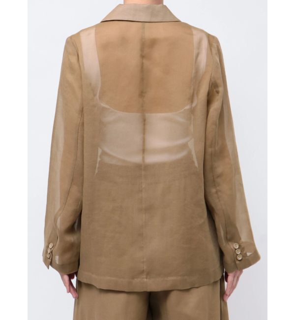 ELENDEEK「SHEER JK」|テーラードジャケット|