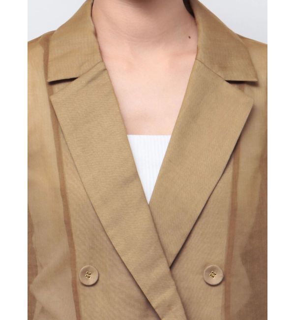 ELENDEEK「SHEER JK」|テーラードジャケット|