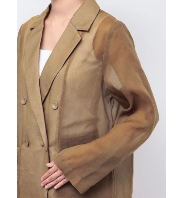 ELENDEEK「SHEER JK」|テーラードジャケット|