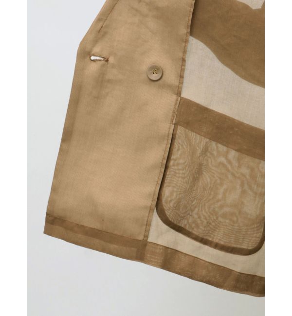 ELENDEEK「SHEER JK」|テーラードジャケット|