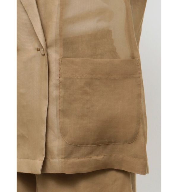 ELENDEEK「SHEER JK」|テーラードジャケット|