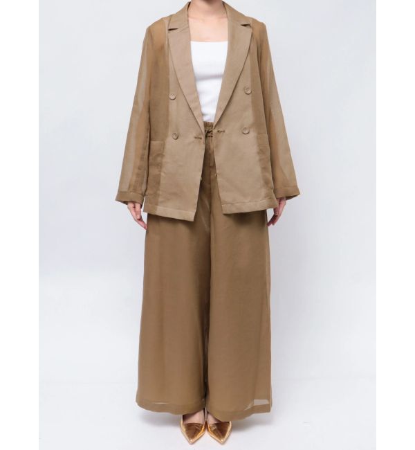 ELENDEEK「SHEER JK」|テーラードジャケット|