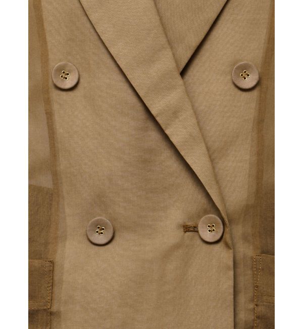 ELENDEEK「SHEER JK」|テーラードジャケット|