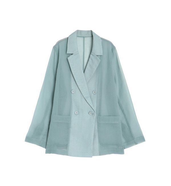 ELENDEEK「SHEER JK」|テーラードジャケット|