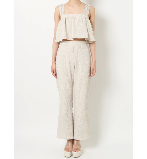 RESEXXY「シャーリングパンツ【セットアップ着用可能】」|その他|