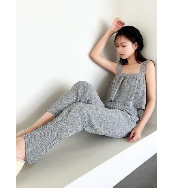 RESEXXY「シャーリングパンツ【セットアップ着用可能】」|その他|