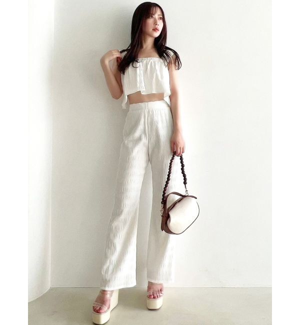 RESEXXY「シャーリングパンツ【セットアップ着用可能】」|その他|