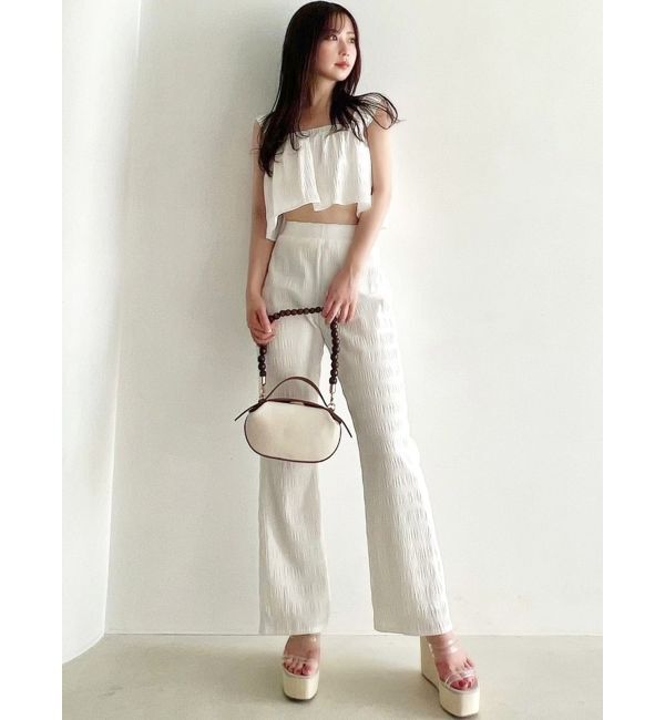 RESEXXY「シャーリングパンツ【セットアップ着用可能】」|その他|