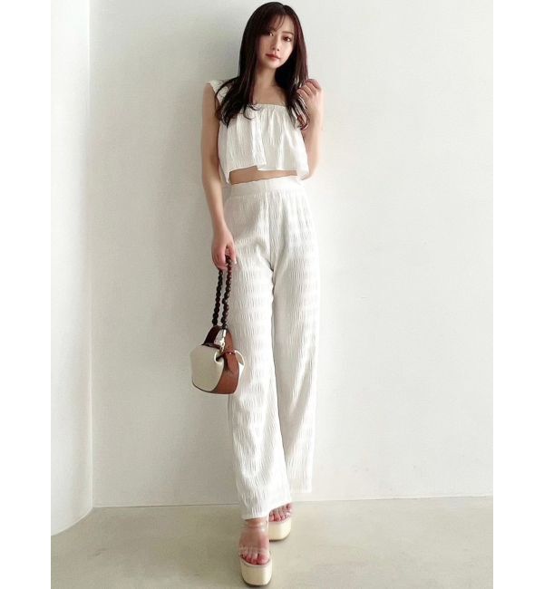 RESEXXY「シャーリングパンツ【セットアップ着用可能】」|その他|