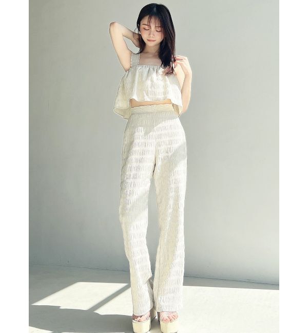 RESEXXY「シャーリングパンツ【セットアップ着用可能】」|その他|