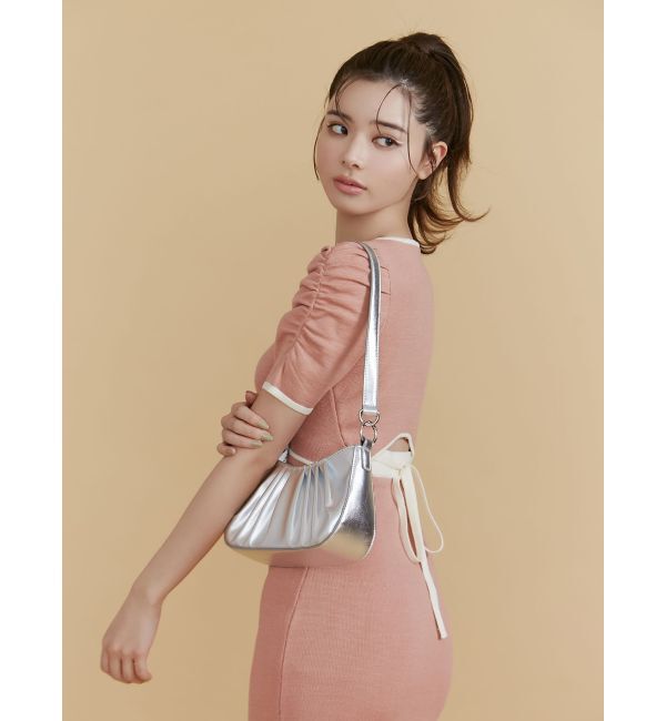 RESEXXY「ギャザーデザインハンドバッグ」|ハンドバッグ|