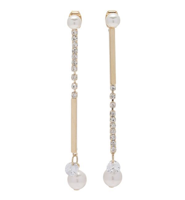 RESEXXY「ストーンパールコンビピアス」|ピアス|