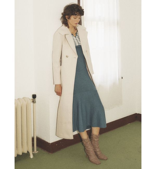 RESEXXY「ハウンドトゥースマーメイドニットワンピース」|ワンピース|