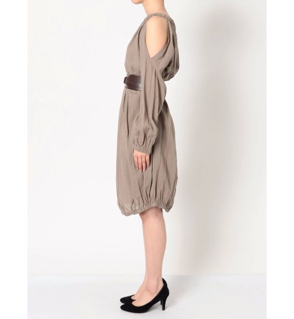 dazzlin「シフォンイレギュラースリーブワンピース」|ワンピース|